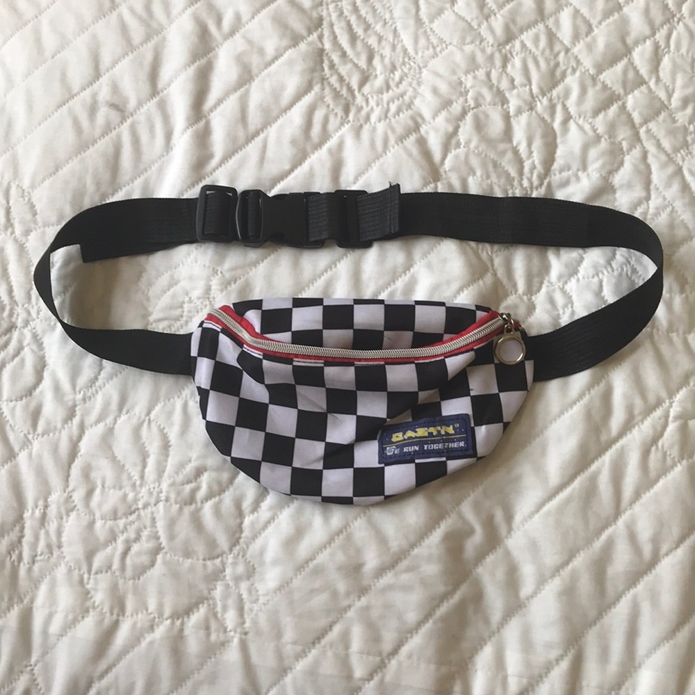 Checkered Fanny Pack